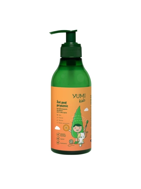 Yumi Kids Douchegel Sinaasappel 400 ml