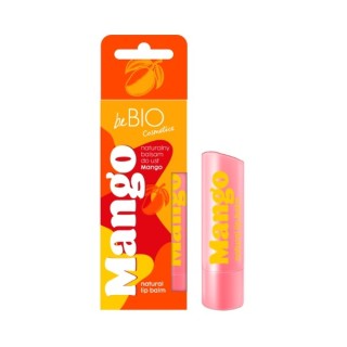 BeBio Cosmetics Naturalny odżywczy balsam do ust Mango 5 g