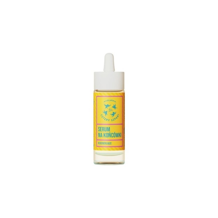 Mydlarnia Cztery Szpaki regenerierendes Serum für Haarspitzen Eukalyptus-Zitrone 30 ml