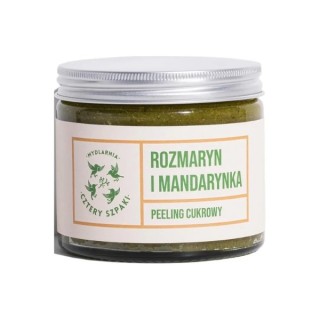 Mydlarnia Cztery Szpaki Rozemarijn en Mandarijn Body Peeling 250 ml