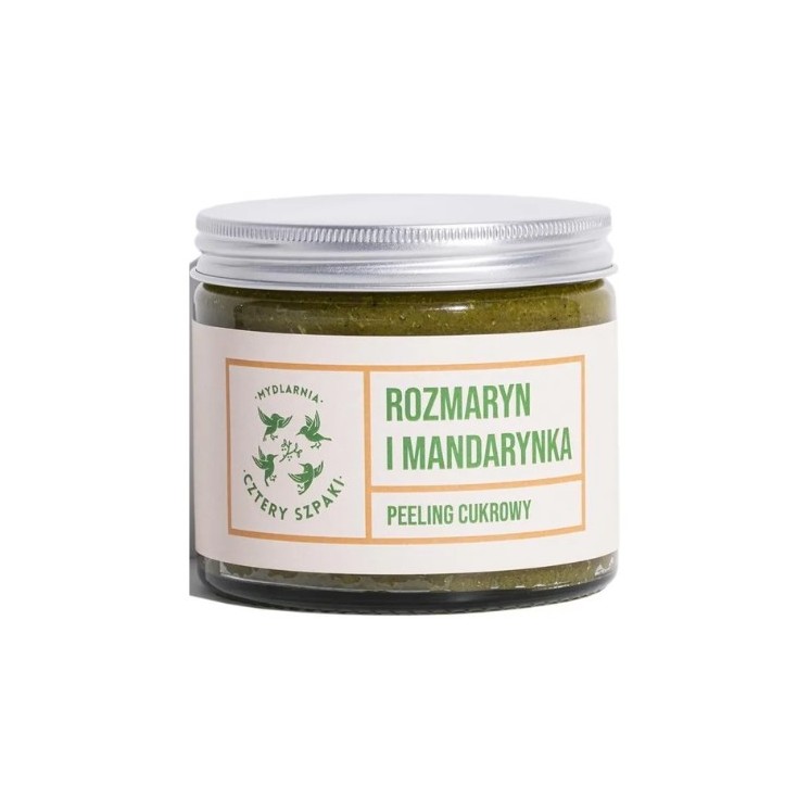 Mydlarnia Cztery Szpaki Rosmarin und Mandarine Peeling 250 ml