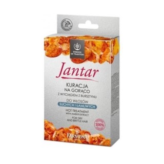 Farmona Jantar Heißbehandlung für trockenes und brüchiges Haar 20 ml + 20 ml + 10 ml Farmona Jantar Heißbehandlung für trockenes und brüchiges Haar 20 ml + 20 ml + 10 ml