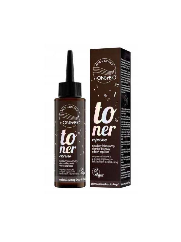 OnlyBio Hair in Balance Toner do włosów Espresso 100 ml