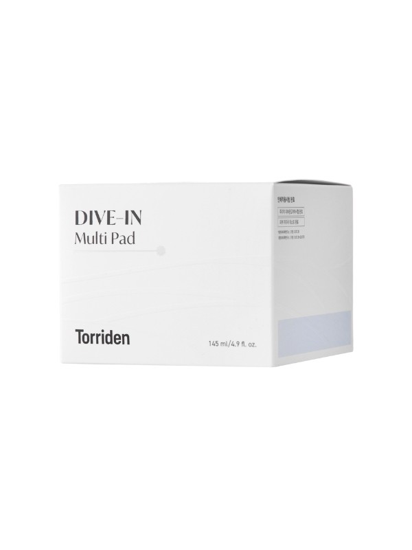 Torriden Dive-In Low Molecule Hyaluronic Acid Multi Pad nawilżające Płatki pod oczy 80 sztuk