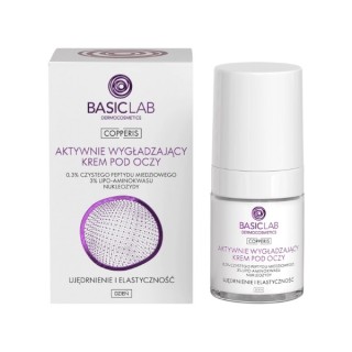 BasicLab Copperis Actively Smoothing Day Eye Cream Firming and Elasticity 18 мл