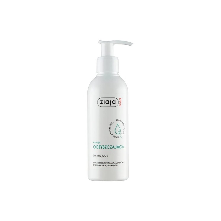 Ziaja Med Cleansing Treatment Gesichtswaschgel für zu Akne neigende Haut 200 ml