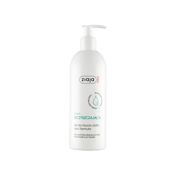 Gel nettoyant corps Ziaja Med 400 ml