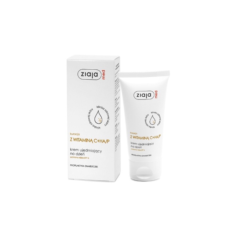 Ziaja Med Vitamine C+HA/P Behandeling Verstevigende Dagcrème SPF 6 50 ml