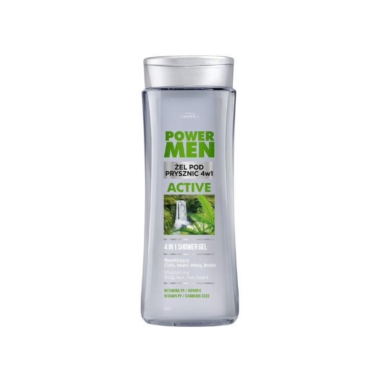 Joanna POWER MEN Douchegel 4in1 ACTIVE 300 ml