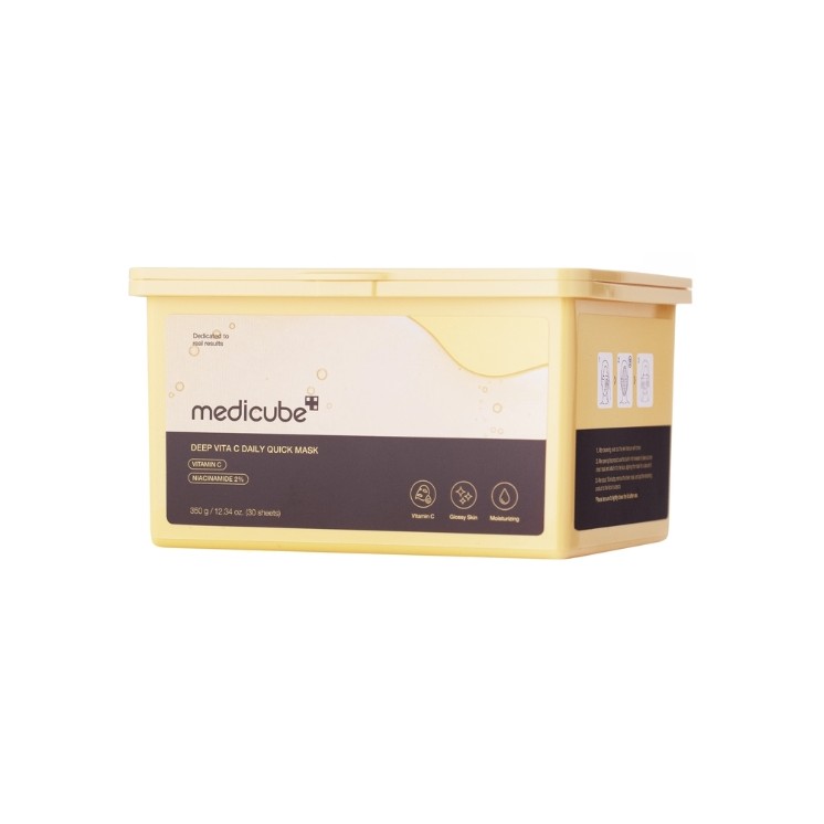 Набір освітлювальних масок для обличчя Medicube Deep Vita C Daily Quick Mask, 30 шт.