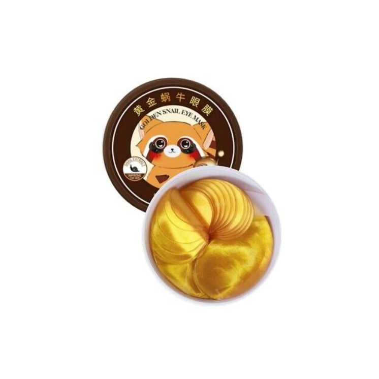 Патчі для очей Sersanlove Golden Snail з гіалуроновою кислотою 60 шт.