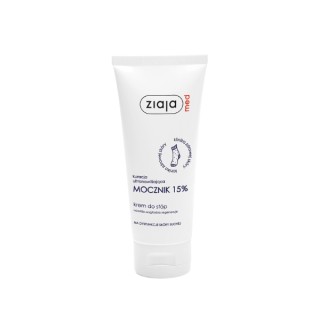 Ziaja Med Ultra-Feuchtigkeitsbehandlung mit Urea 15% Fußcreme für trockene Hautprobleme 100 ml