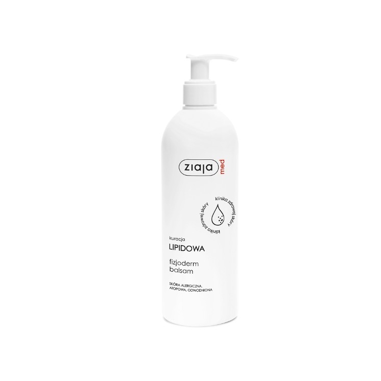 Baume Corps Traitement Lipidique Ziaja Med pour peaux déshydratées/allergiques/atopiques 400 ml