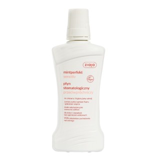 Ziaja Mintperfekt Sensitiv liquide anti-caries 500 ml Ziaja Mintperfekt Sensitiv liquide anti-caries 500 ml