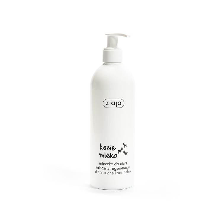 Lait corporel au lait de chèvre Ziaja Régénération lactée 400 ml