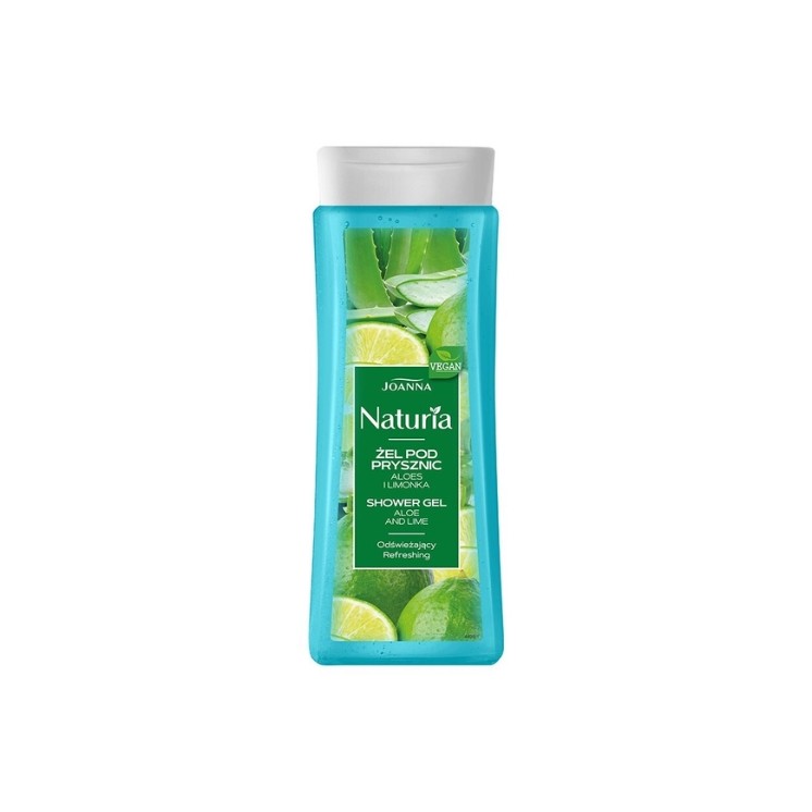 Joanna NATURIA Żel pod prysznic aloes i limonka 300 ml