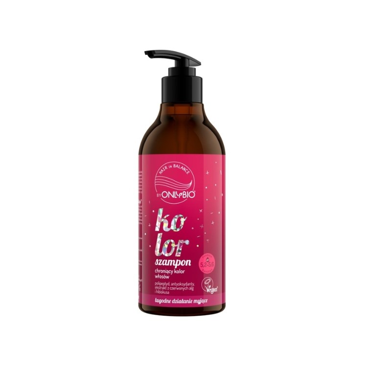 ONLYBIO Hair in Balance Kolor Szampon chroniący kolor włosów 400 ml