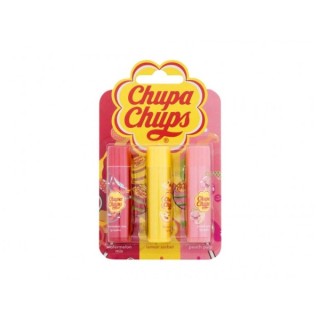 Chupa-Chups Zestaw 3 balsamów do ust 