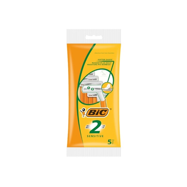 BIC 2 Sensitive Maszynki do golenia 5 sztuk