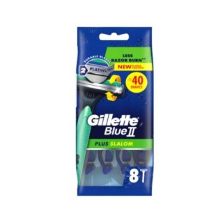 Gillette BlueII Plus Slalom Maszynki do golenia 8 sztuk