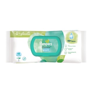Pampers Harmonia Chusteczki nawilżone Aqua 48 sztuki