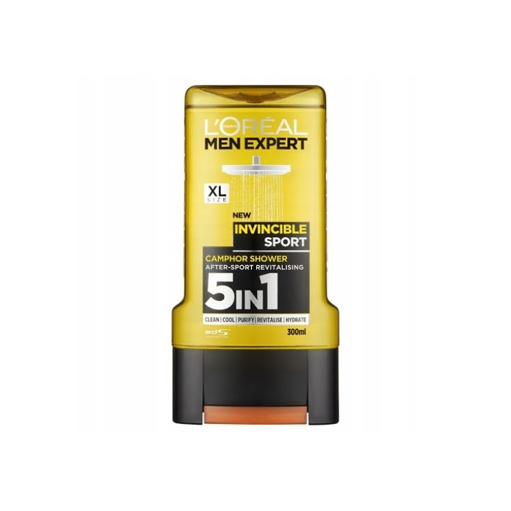 L'Oreal Men Expert Żel pod prysznic Invincible Sport 300 ml