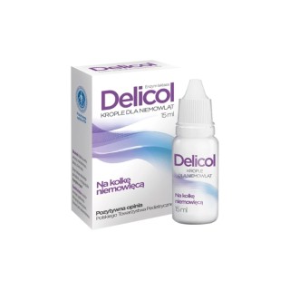 Delicol Krople na kolkę niemowlęcą 15 ml