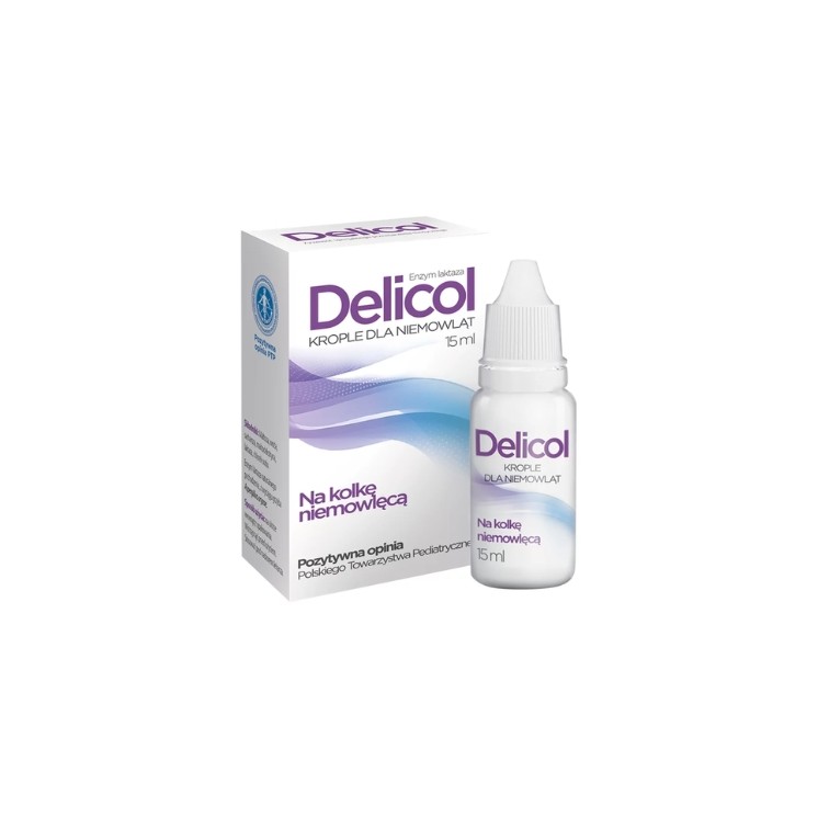 Delicol Krople na kolkę niemowlęcą 15 ml