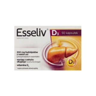Esseliv D3 50 kapsułek