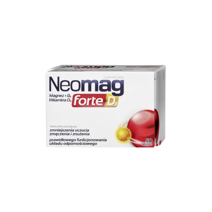 NeoMag Forte D3 50 tabletek