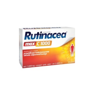 Rutinacea Max C 1000 30 tabletek