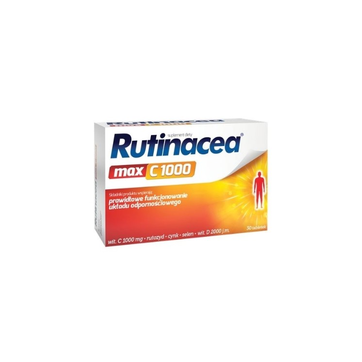 Rutinacea Max C 1000 30 tabletek