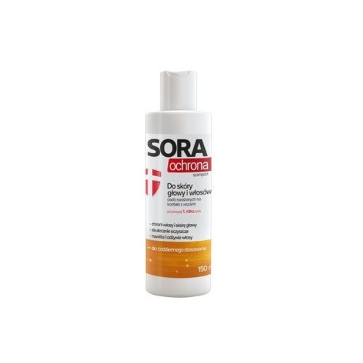 Sora Ochrona Szampon do głowy i włosów 150 ml