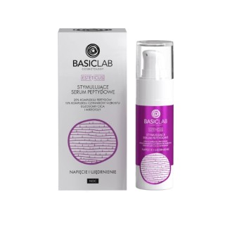 BasicLab Esteticus stimulierendes Peptid-Serum für das Gesicht für die Nacht 25% Peptidkomplex BasicLab Esteticus stimulierendes Peptid-Serum für das Gesicht für die Nacht 25% Peptidkomplex