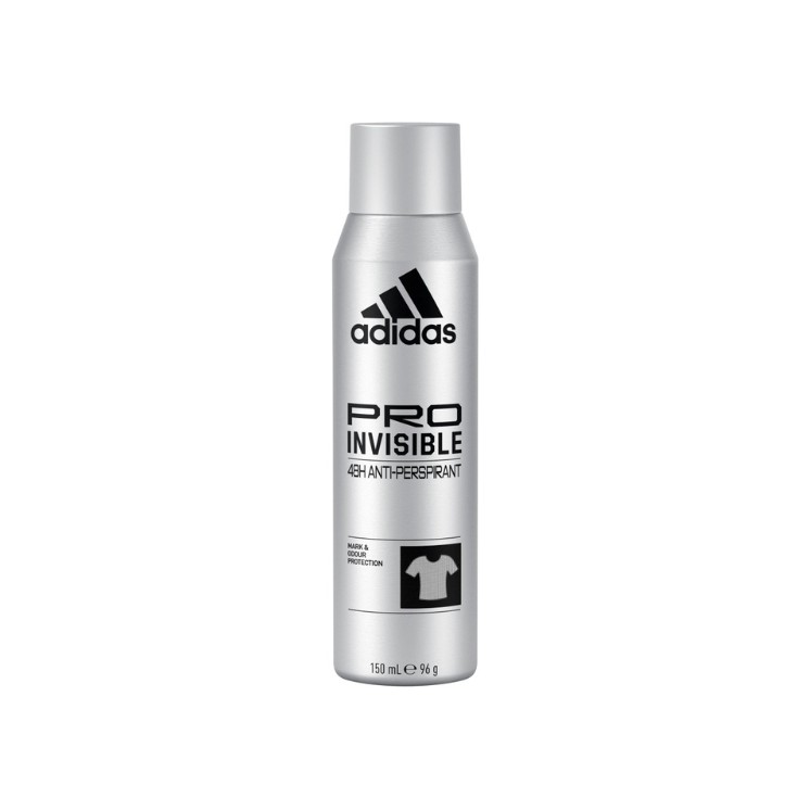 Adidas Pro Invisible Antyperspirant w spray'u dla mężczyzn 150 ml