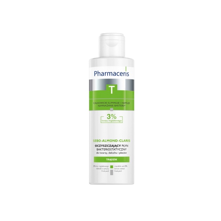 Pharmaceris T SEBO- ALMOND -CLARIS Бактеріостатична рідина 3% мигдалева кислота 190 мл