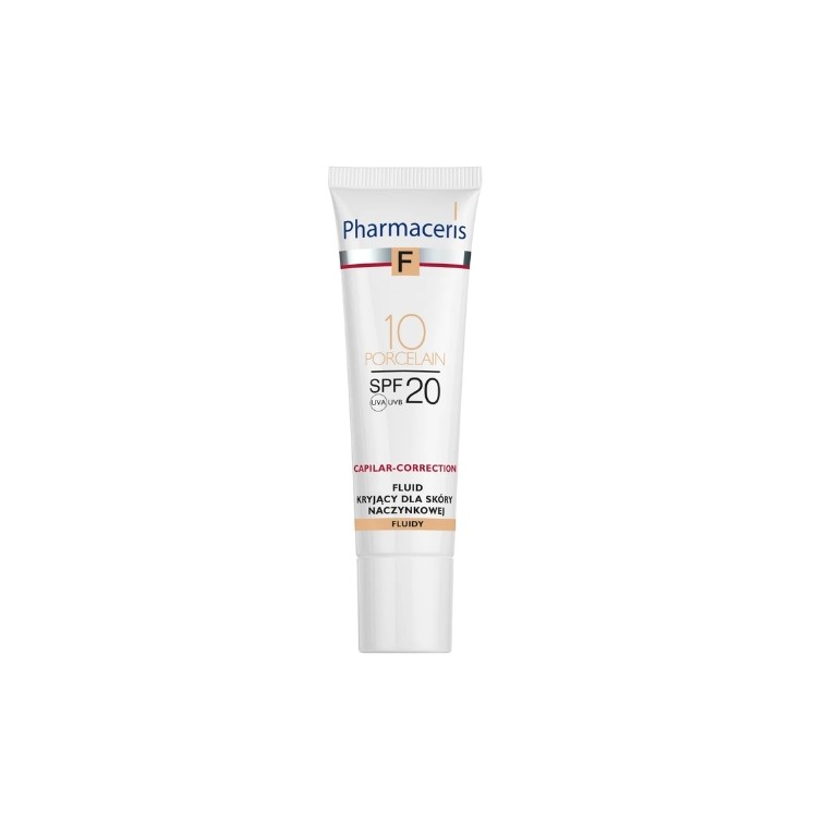 Pharmaceris F Capilar-Correction коригувальний флюїд для судинної шкіри SPF20 /10/ Porcelain 30 мл