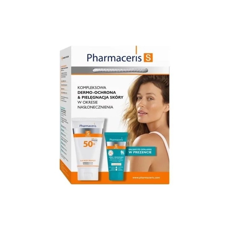 Pharmaceris S Barrier Set Körperbalsam 150 ml + Beruhigender und regenerierender Balsam 50 ml