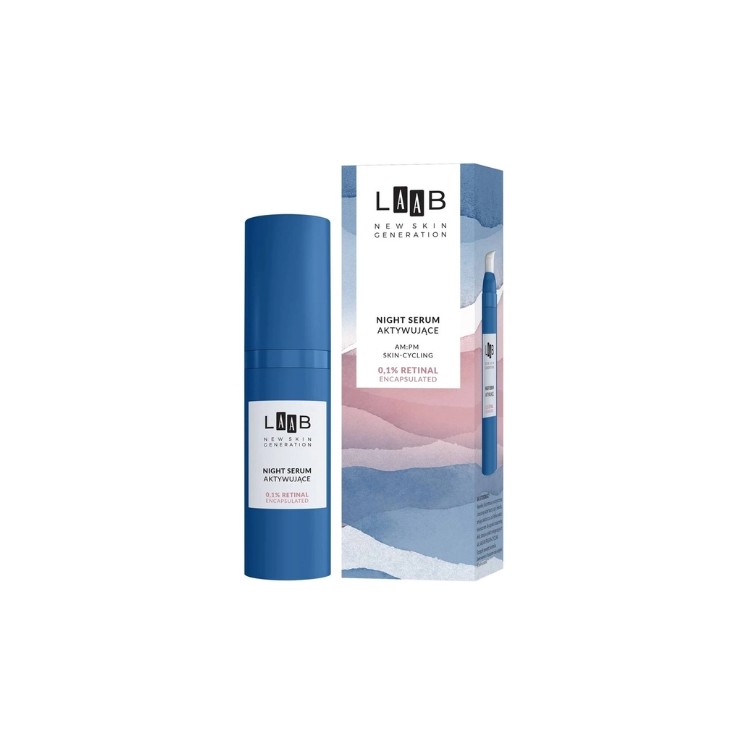 AA LAAB AM:PM Skin Cycling activating Night Face Serum 30 ml