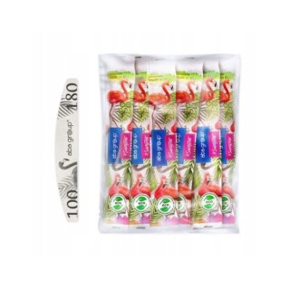 Lime à ongles demi-lune Aba Group Standard Flaming 100/180, lot de 25 pièces