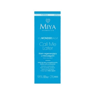 Miya Cosmetics myWONDERbalm regenerujący Krem do twarzy z mikroalgami Call Me Later 75 ml
