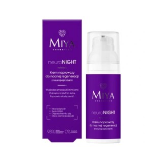 Miya Cosmetics neuroNIGHT naprawczy Krem do nocnej regeneracji z neuropeptydami 50 ml