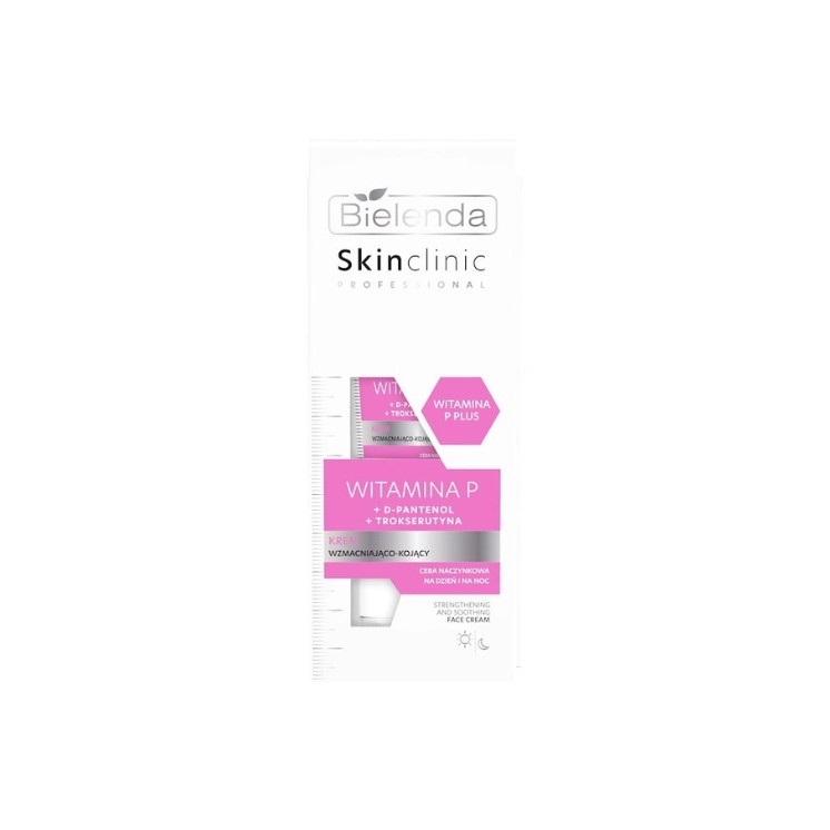 Bielenda Skin Clinic Professional Witamina P wzmacniająco-kojący Krem do twarzy 40 ml