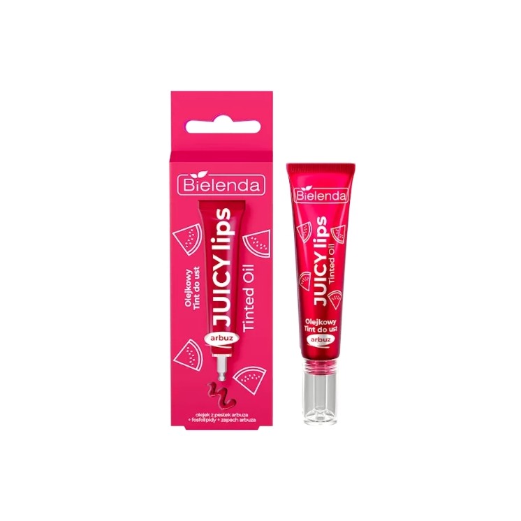 Bielenda Juicy Tint Lip Oil olejkowy Tint do ust Arbuz 10 g