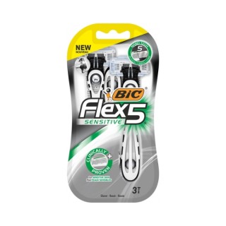 BIC Flex5 Sensitive Maszynka do golenia 3 sztuki