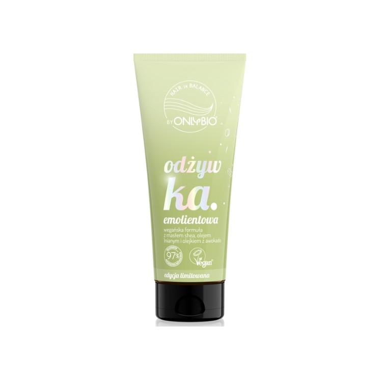 ONLYBIO Hair in Balance Emollient Hair Conditioner Pistachio 200 ml