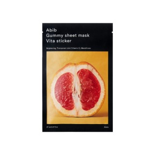 Abib Gummy Sheet Mask Vita Sticker verlichtend sheetmasker 27 ml Abib Gummy Sheet Mask Vita Sticker verlichtend sheetmasker 27 ml