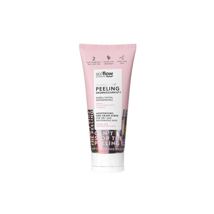 Дрібнозернистий Peeling для обличчя So!flow 75 мл