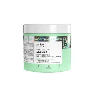 So!flow Gladmakend Masker voor haar na keratine straightening 400 ml