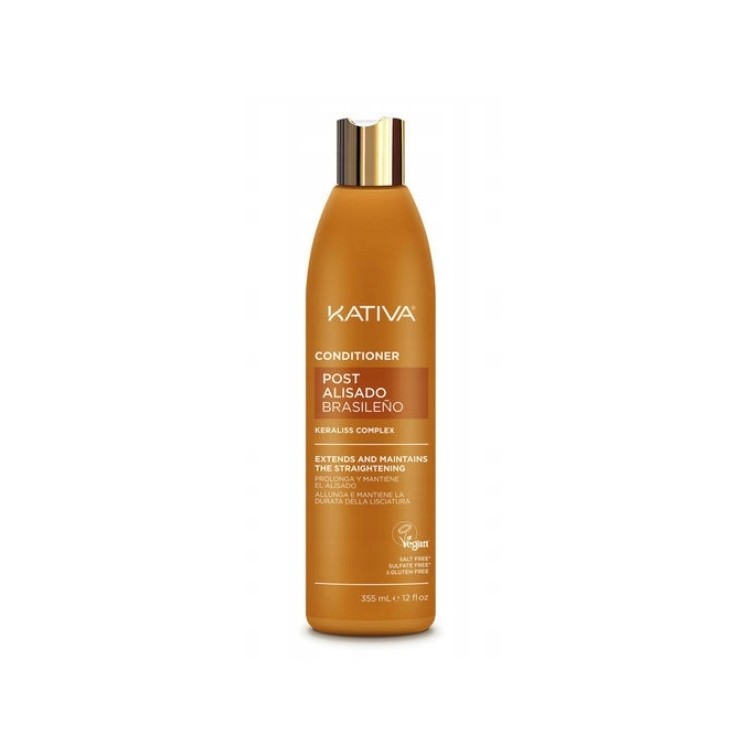 Kativa Keratin wzmacniająca Odżywka do włosów po keratynowym prostowaniu 355 ml